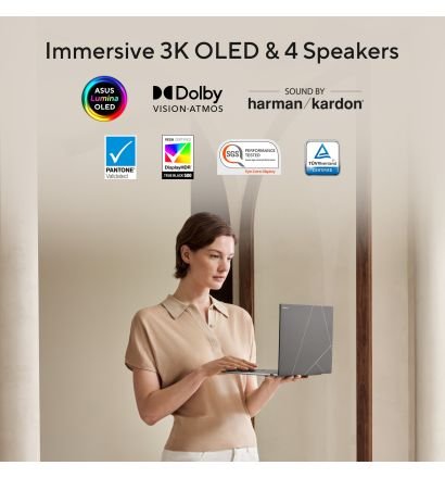 Asus Zenbook S 14 UX5406SA-PZ267W - Ultra 7 258V, 32GB 1TB, 14-inch Touch OLED AI - Image 7